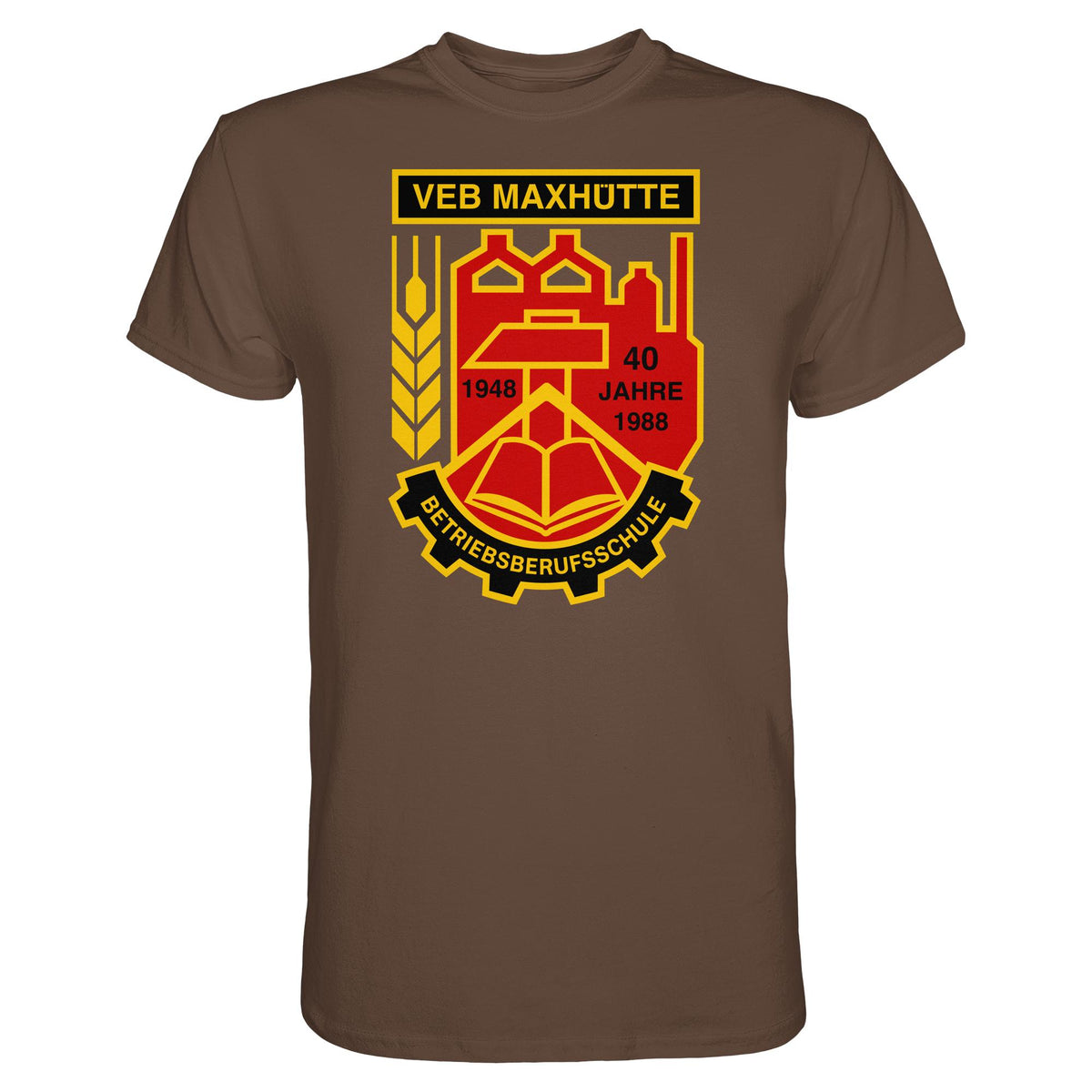 VEB MAXHÜTTE - BETRIEBSBERUFSSCHULE | DDR Ostalgie Shirt Unisex