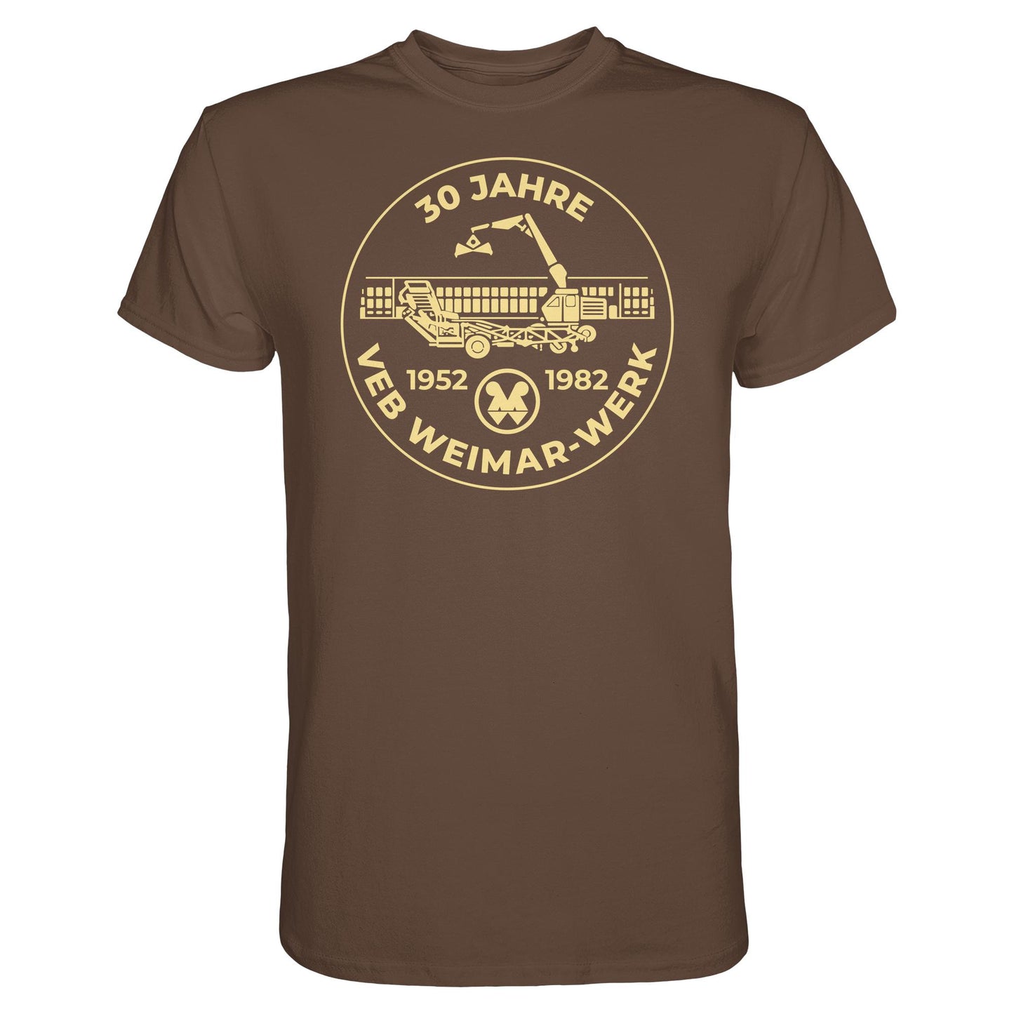 DDR Ostalgie Shirt Unisex • 30 JAHRE VEB WEIMAR-WERK