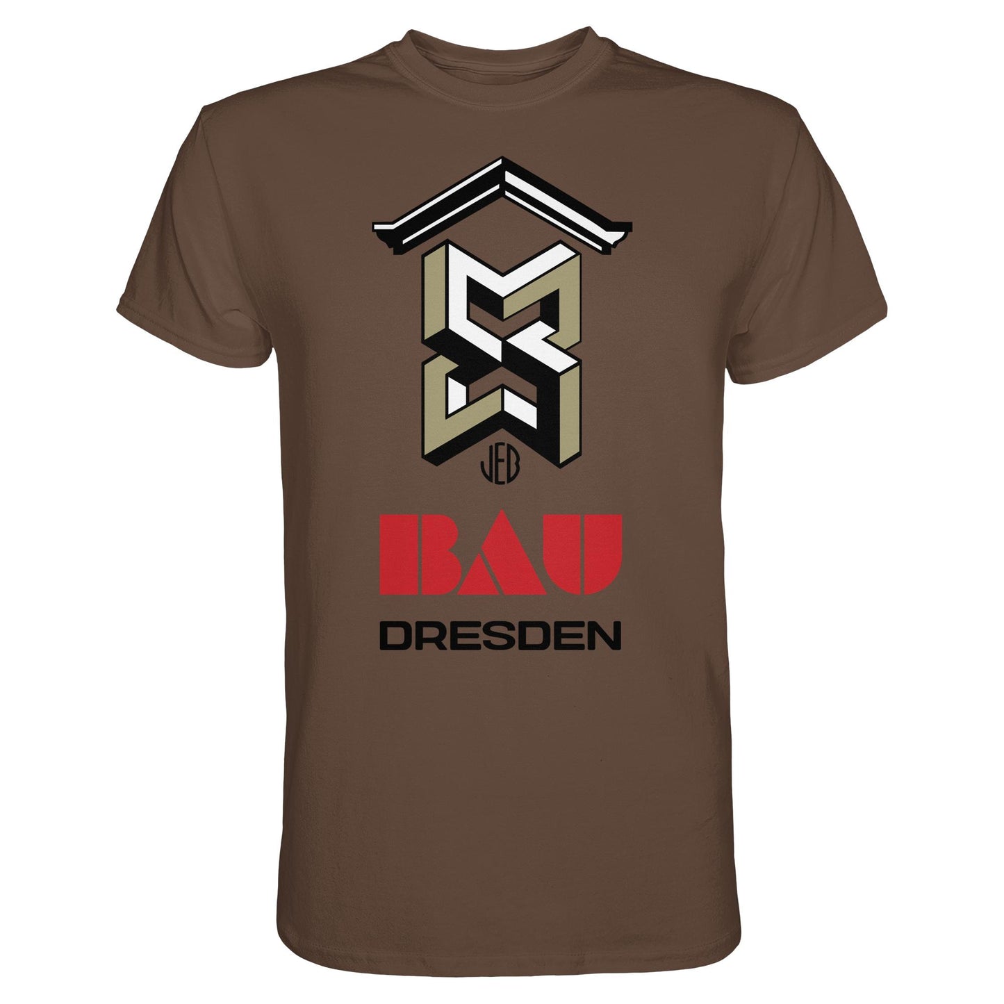 DDR Ostalgie Shirt Unisex • VEB BAU DRESDEN