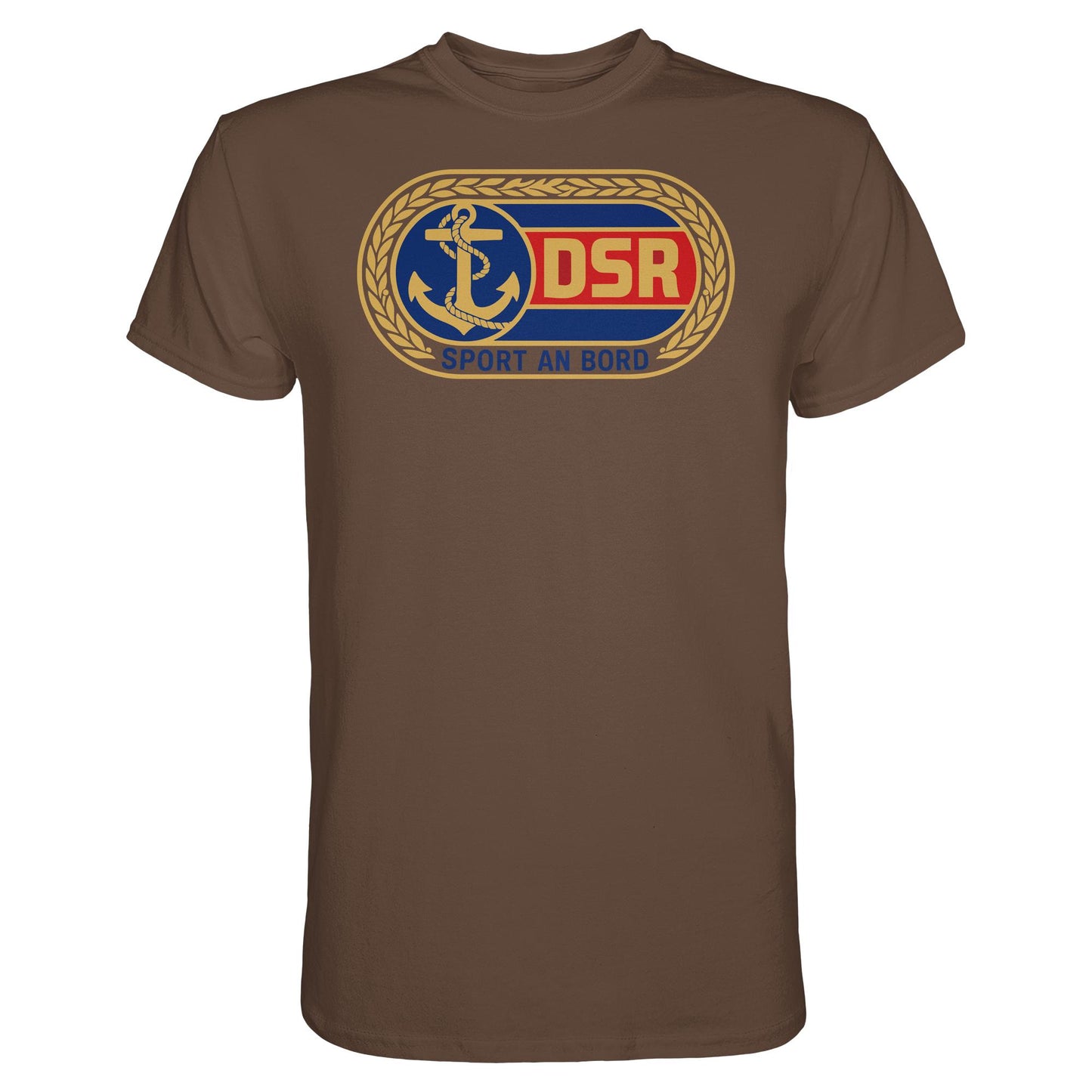 DDR Ostalgie Shirt Unisex • DSR - SPORT AN BORD (ORIGINAL ANSTECKER)