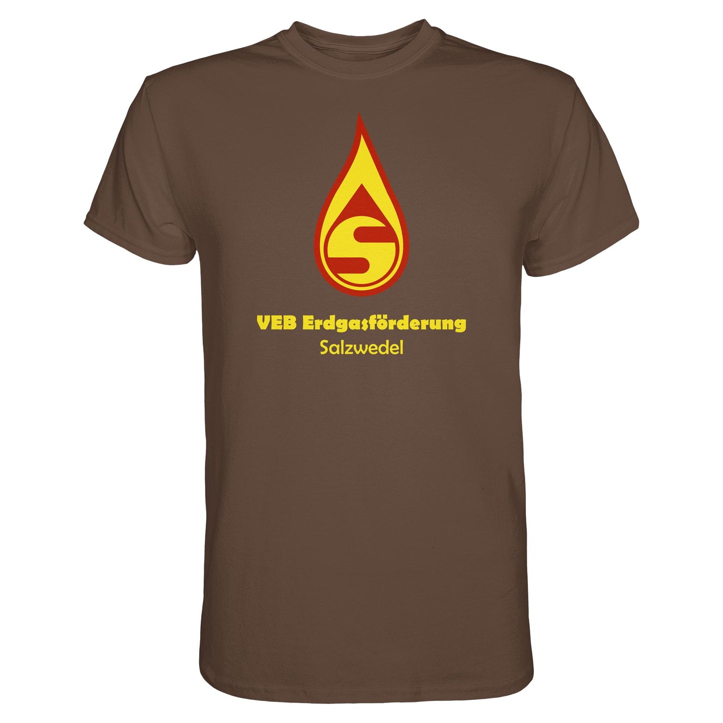 DDR Ostalgie Shirt Unisex • VEB ERDGASFÖRDERUNG SALZWEDEL