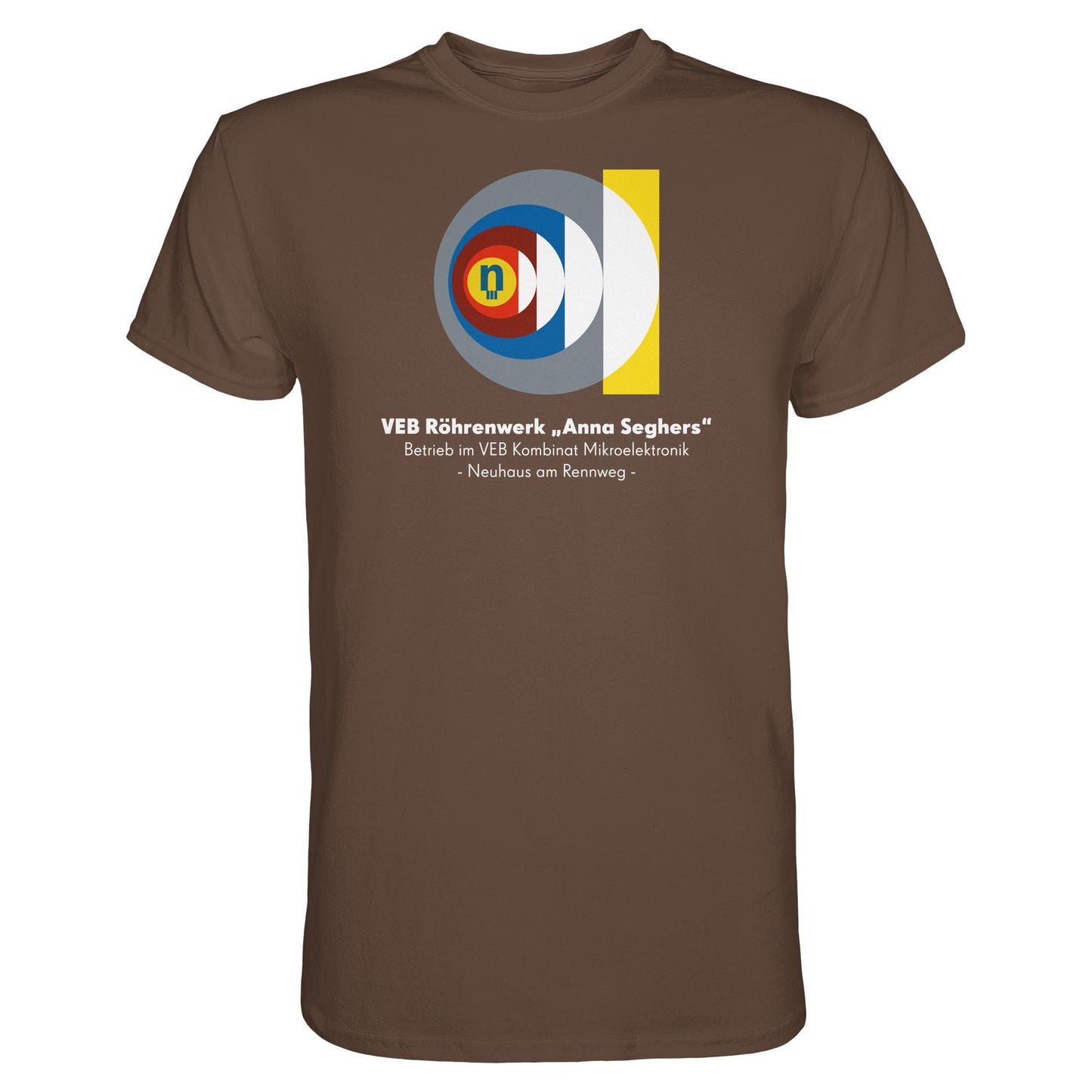 DDR Ostalgie Shirt Unisex • VEB RÖHRENWERK ANNA SEGHERS - NEUHAUS