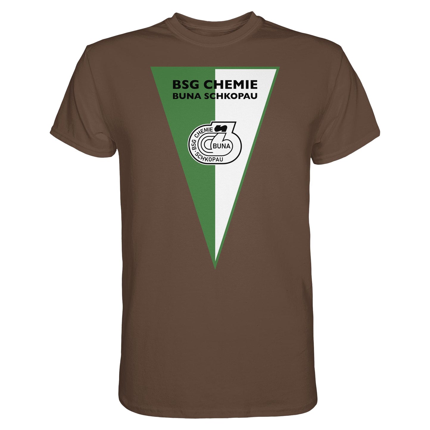 DDR Ostalgie Shirt Unisex • BSG CHEMIE BUNA SCHKOPAU (ORIGINALWIMPEL)