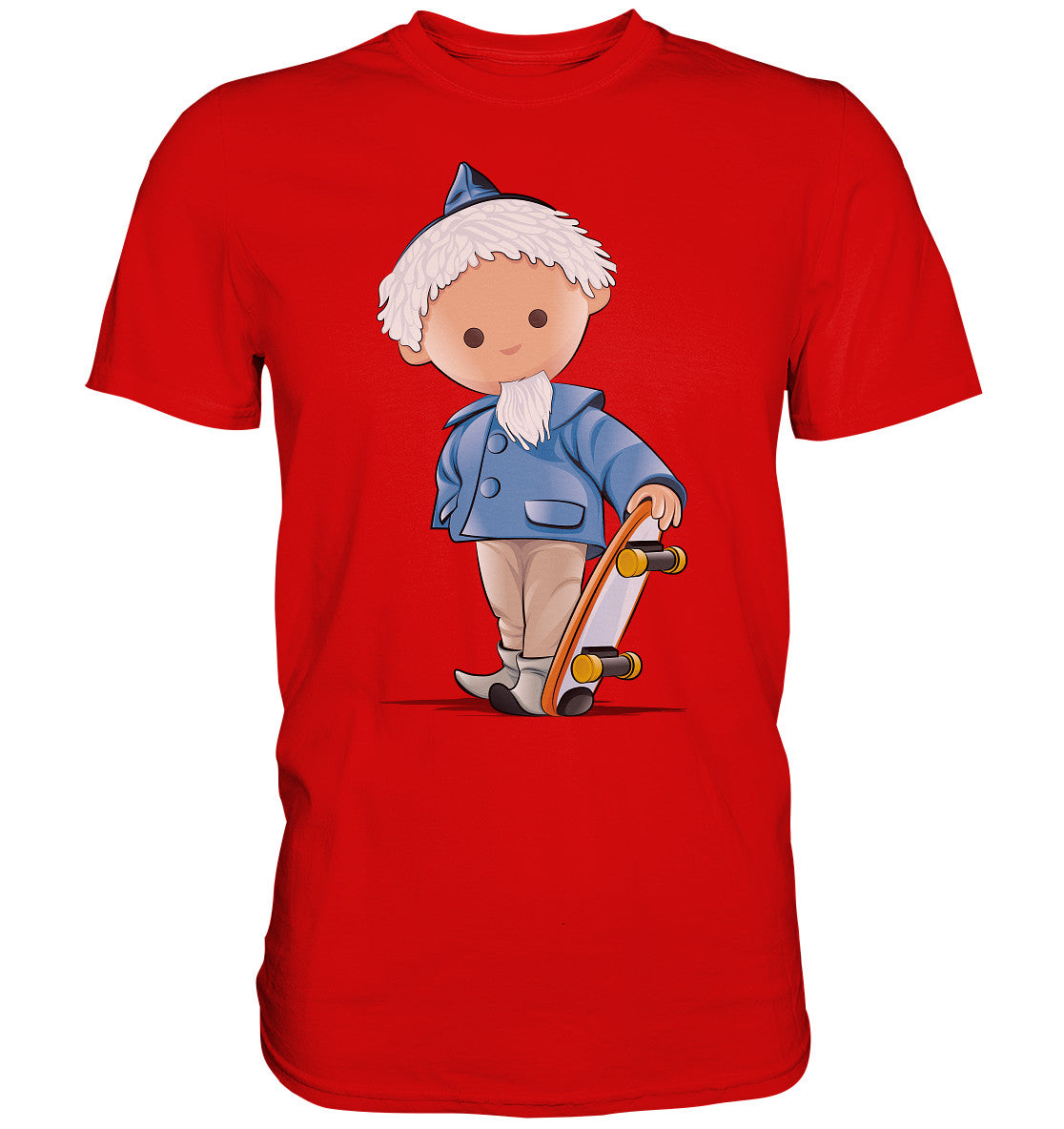 DDR Ostalgie Shirt Unisex • UNSER SANDMÄNNCHEN - ROLLBRETT-SKATER