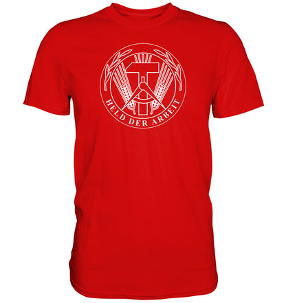 DDR Ostalgie Shirt Unisex • HELD DER ARBEIT - ORIGINALMEDAILLE