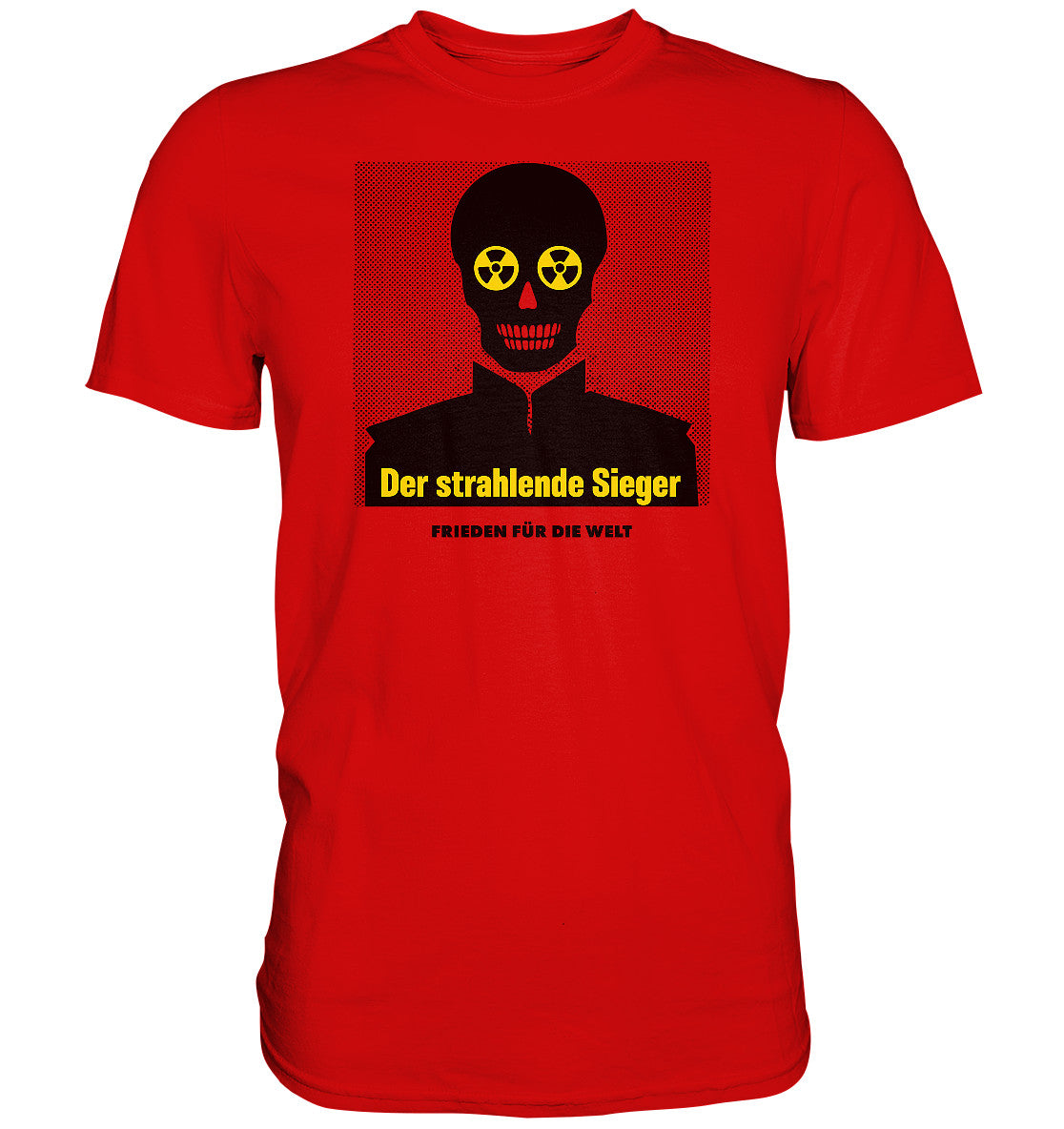DDR Ostalgie Shirt Unisex • DER STRAHLENDE SIEGER - FRIEDEN FÜR DIE WELT!