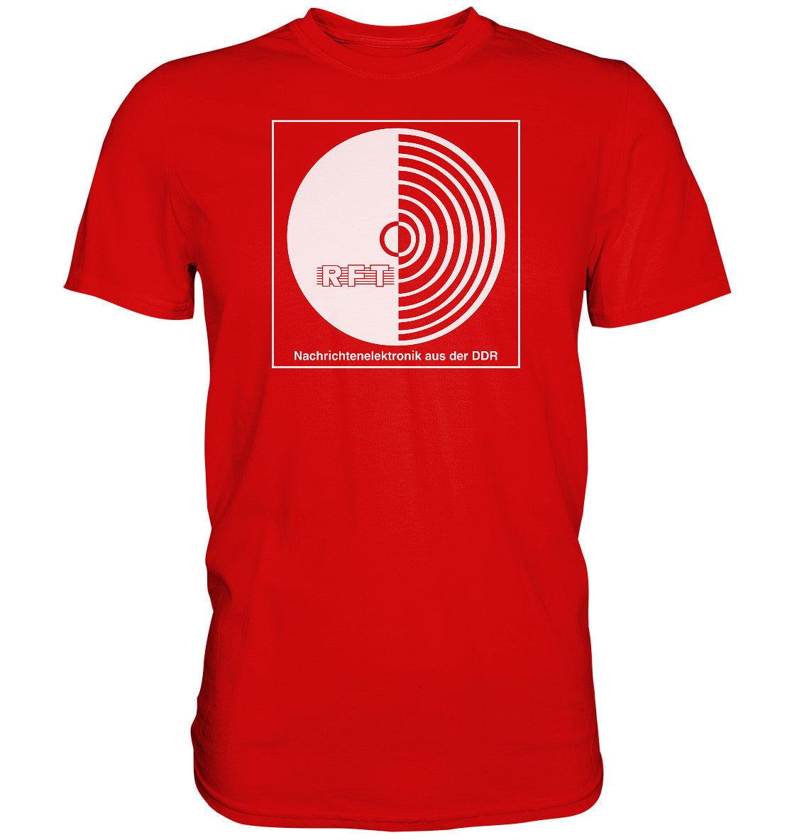 DDR Ostalgie Shirt Unisex • RFT NACHRICHTENELEKTRONIK AUS DER DDR