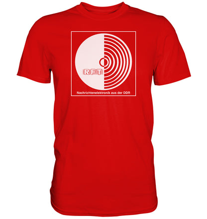 DDR Ostalgie Shirt Unisex • RFT NACHRICHTENELEKTRONIK AUS DER DDR