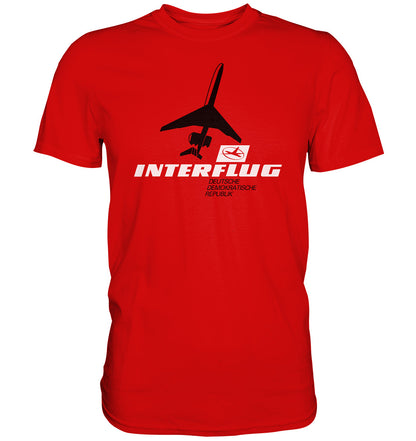 DDR Ostalgie Shirt Unisex • IF - INTERFLUG DDR - ORIGINAL WERBUNG 1981