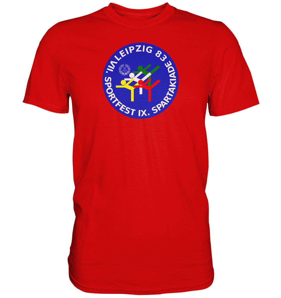 DDR Ostalgie Shirt Unisex •  SPARTAKIADE LEIPZIG