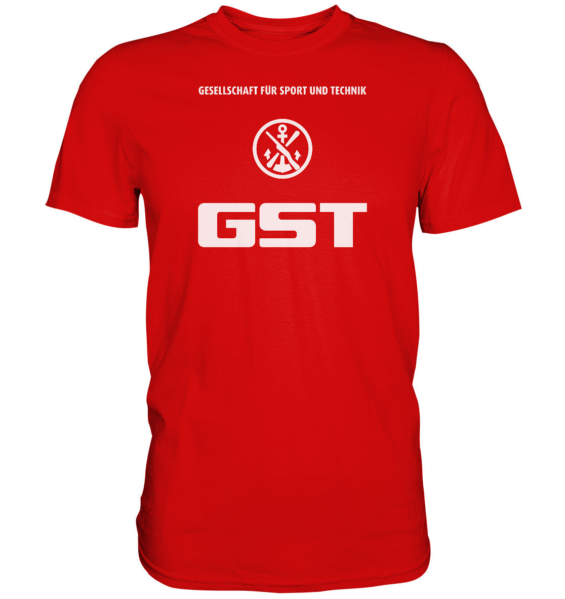 DDR Ostalgie Shirt Unisex • GST - GESELLSCHAFT FÜR SPORT UND TECHNIK