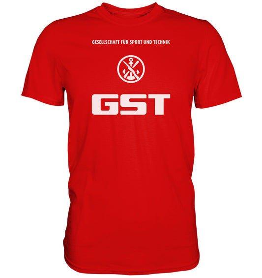 DDR Ostalgie Shirt Unisex • GST - GESELLSCHAFT FÜR SPORT UND TECHNIK