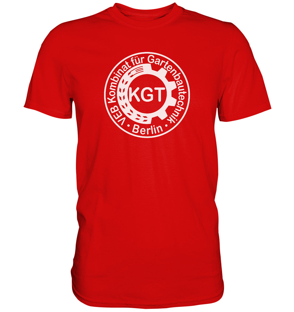 PREMIUM SHIRT UNISEX • KGT - VEB KOMBINAT FÜR GARTENBAUTECHNIK BERLIN