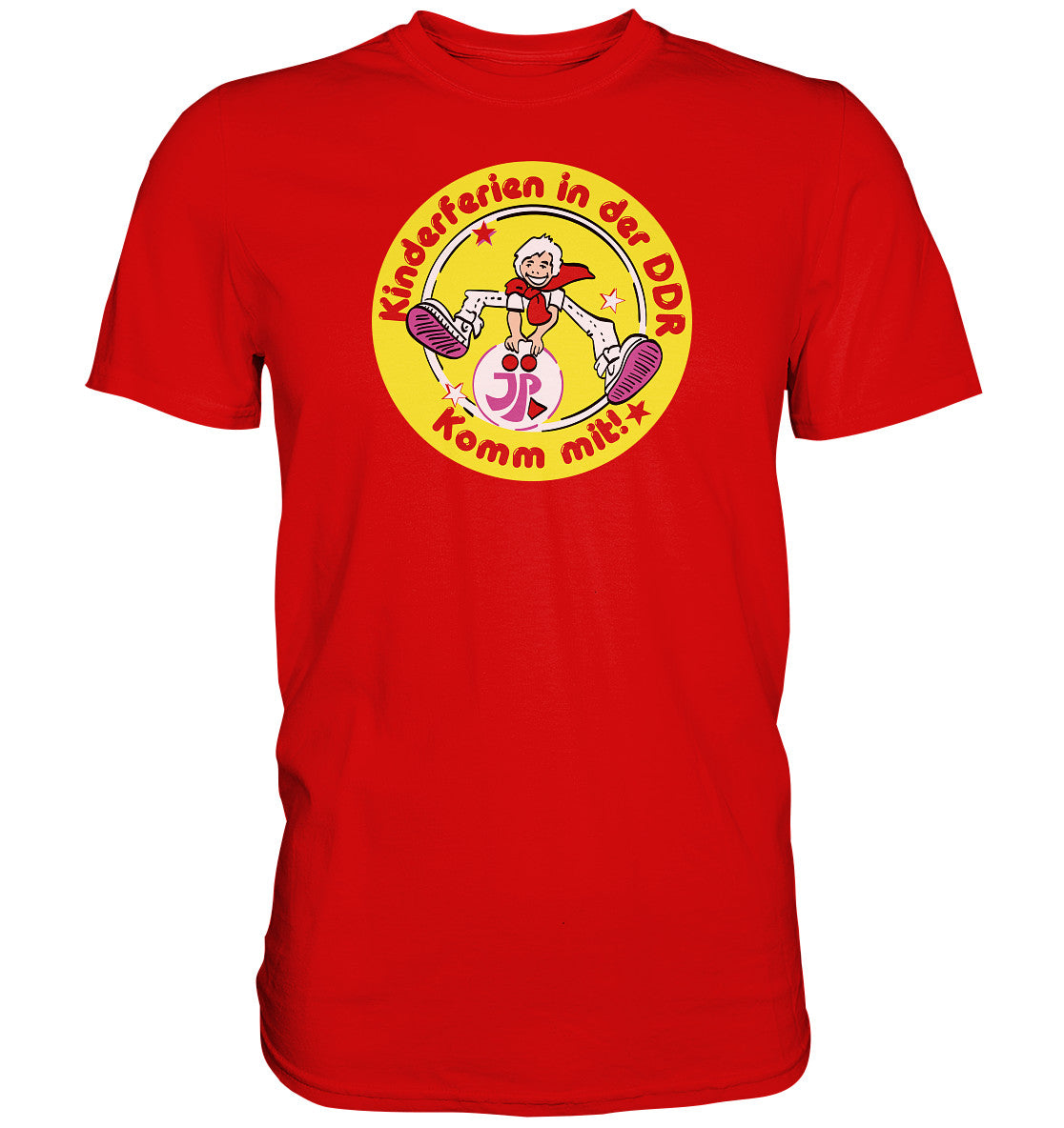 DDR Ostalgie Shirt Unisex • JP - KINDERFERIEN IN DER DDR