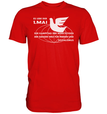 DDR Ostalgie Shirt Unisex • ES LEBE DER ERSTE MAI