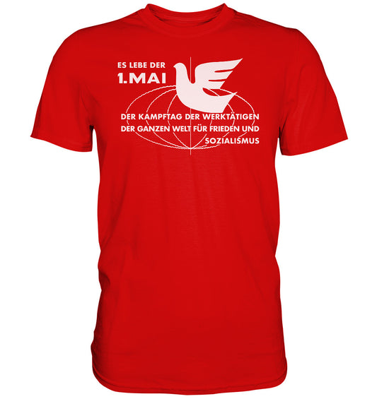 DDR Ostalgie Shirt Unisex • ES LEBE DER ERSTE MAI