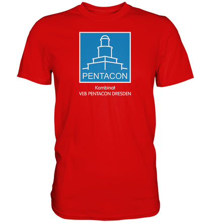 DDR Ostalgie Shirt Unisex • KOMBINAT VEB PENTACON DRESDEN