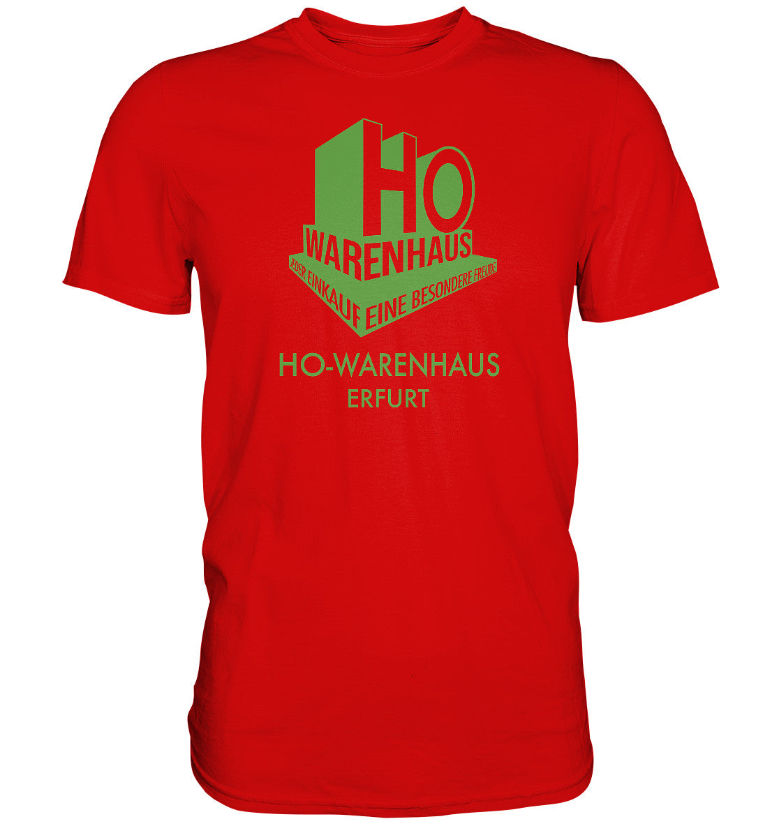 DDR Ostalgie Shirt Unisex • HO WARENHAUS ERFURT