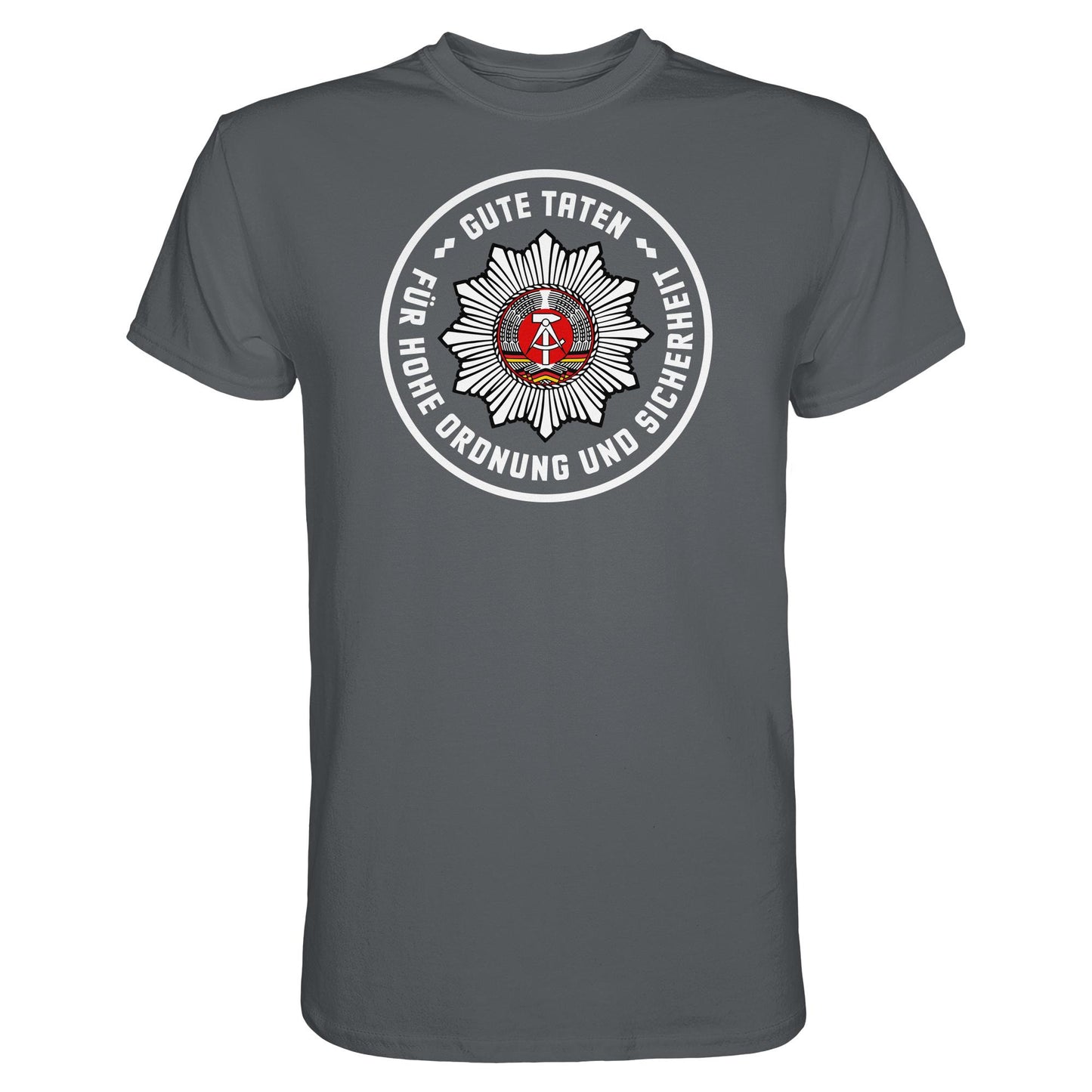DDR Ostalgie Shirt Unisex • ABZEICHEN VOLKSPOLIZEI FÜR JUNGE PIONIERE