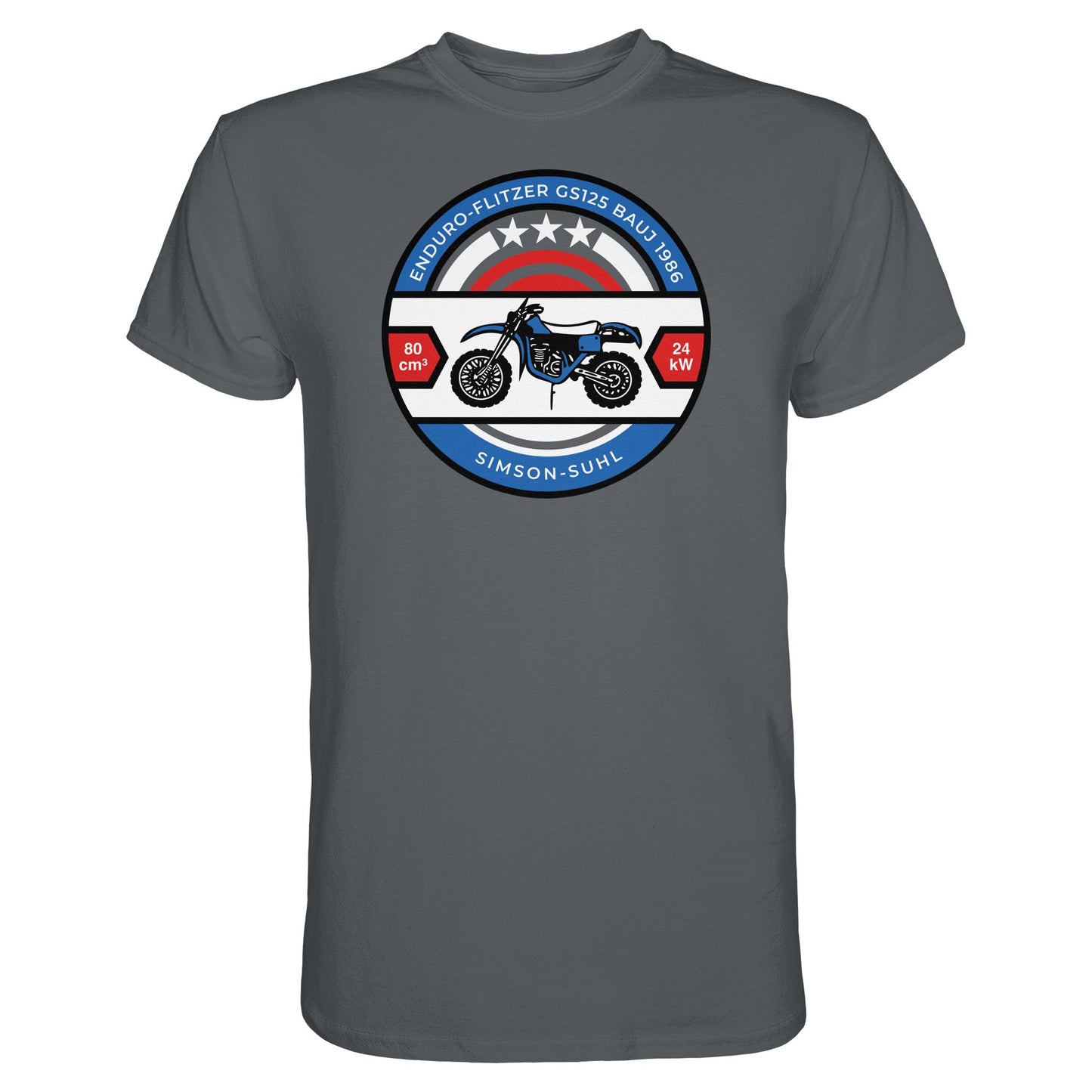 DDR Ostalgie Shirt Unisex • SIMSON ENDURO GS125 - ORIGINAL BIERDECKEL