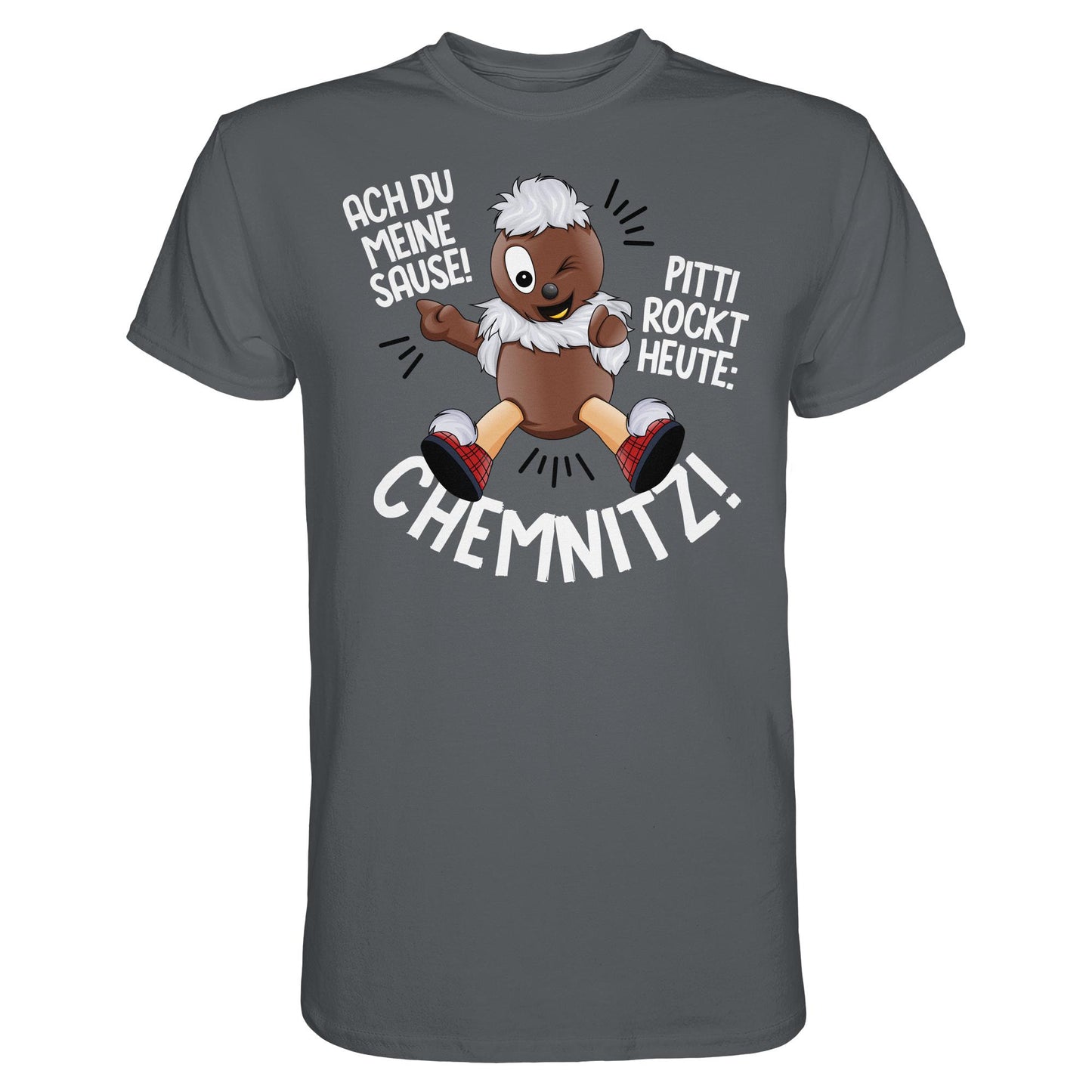 PITTI STADT-NICKI (SHIRT) • PITTI ROCKT HEUTE CHEMNITZ!