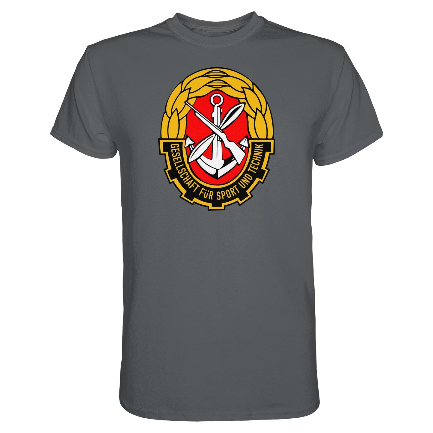DDR Ostalgie Shirt Unisex • GST - GESELLSCHAFT FÜR SPORT UND TECHNIK