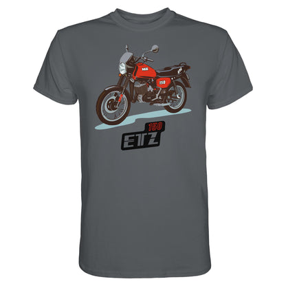 DDR Ostalgie Shirt Unisex • MZ ETZ 150 ROT (ORIGINAL DDR-PLAKAT)