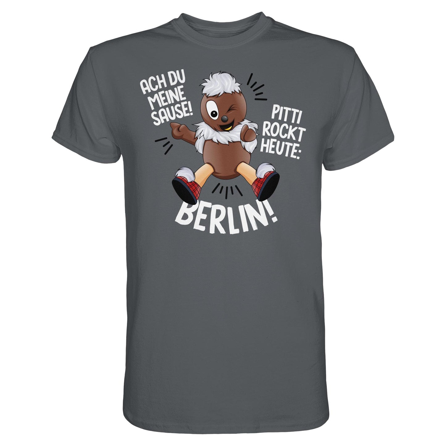 PITTI STADT-NICKI (SHIRT) • PITTI ROCKT HEUTE BERLIN!