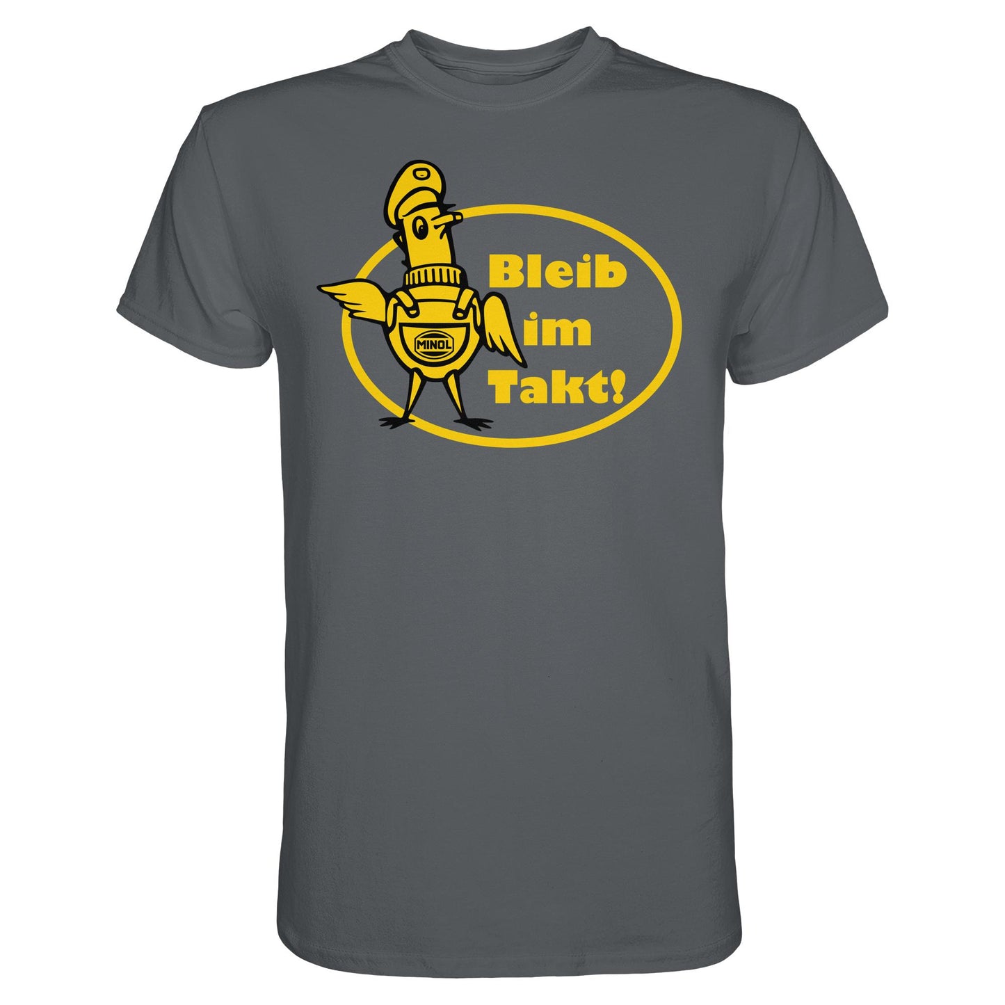 DDR Ostalgie Shirt Unisex • MINOL - BLEIB IM TAKT