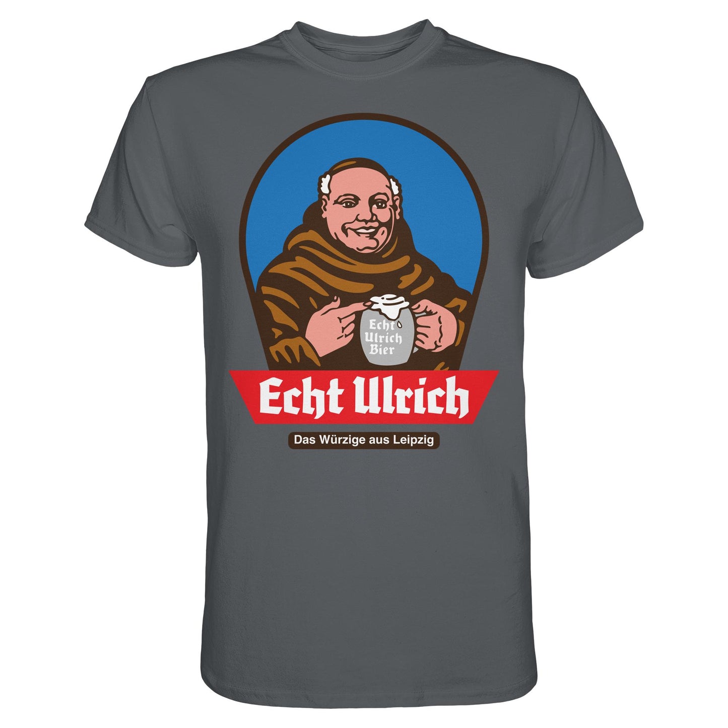 DDR Ostalgie Shirt Unisex • ECHT ULRICH BIER LEIPZIG