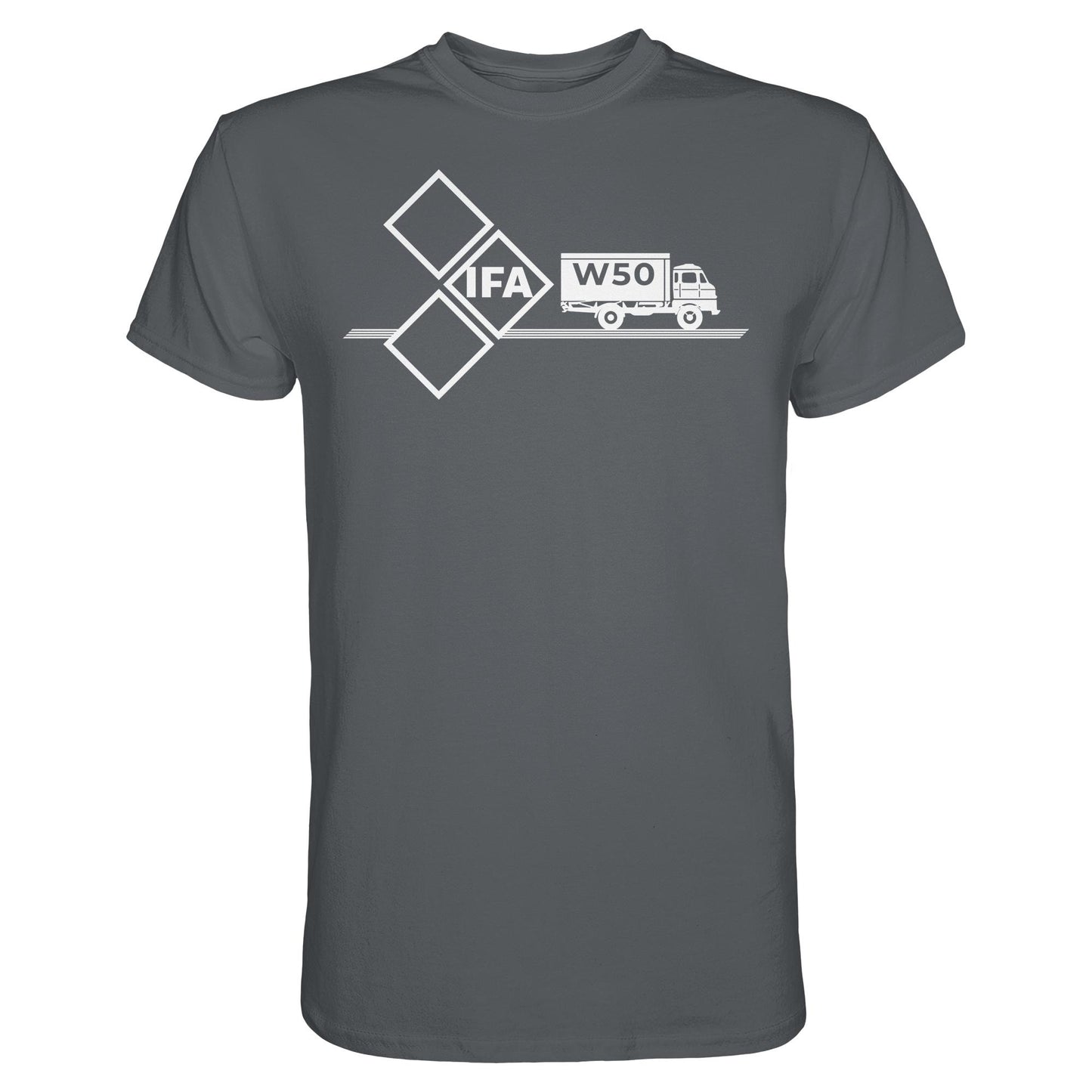 DDR Ostalgie Shirt Unisex • IFA W50 (ORIGINAL SCHILD)