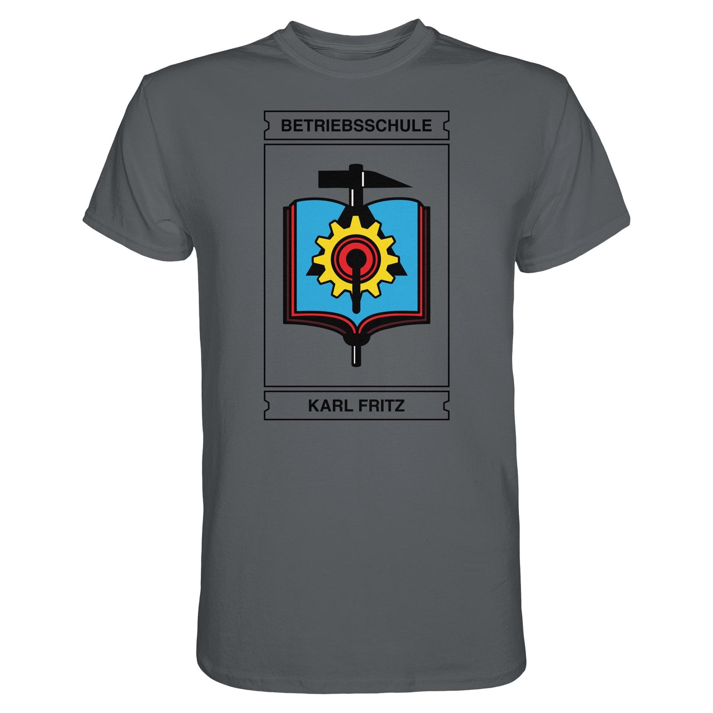 DDR Ostalgie Shirt Unisex • BETRIEBSSCHULE KARL FRITZ WISMAR