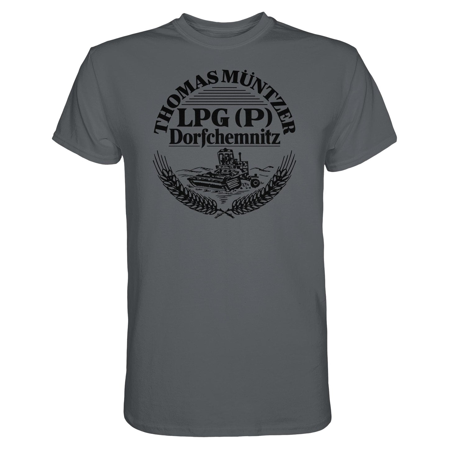DDR Ostalgie Shirt Unisex • LPG THOMAS MÜNTZER DORFCHEMNITZ