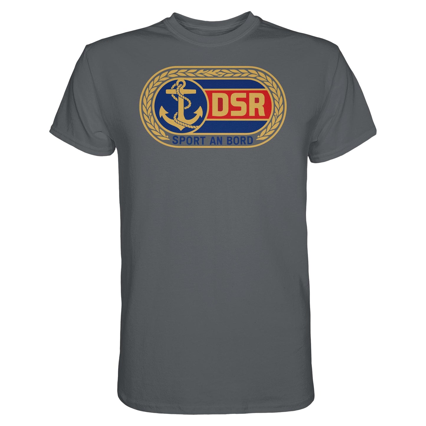 DDR Ostalgie Shirt Unisex • DSR - SPORT AN BORD (ORIGINAL ANSTECKER)