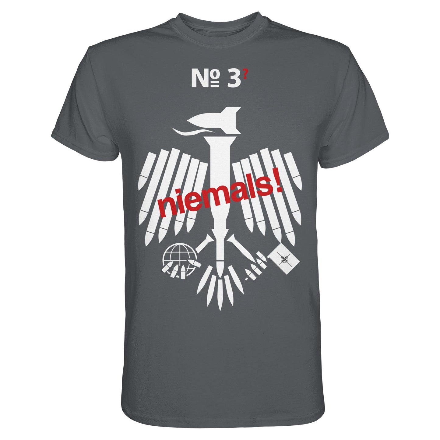 DDR Ostalgie Shirt Unisex • 3. WELTKRIEG NIEMALS! ANTI-NATO (ORIGINAL POSTER)