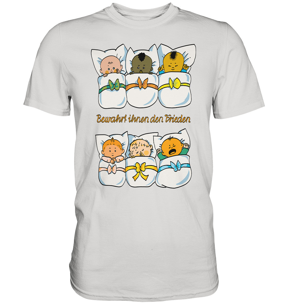 DDR Ostalgie Shirt Unisex • BEWAHRT IHNEN DEN FRIEDEN (DDR ORIGINAL-PLAKAT)