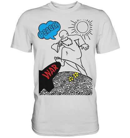 DDR Ostalgie Shirt Unisex • PEACE & WAR (ORIGINAL DDR-PLAKAT)