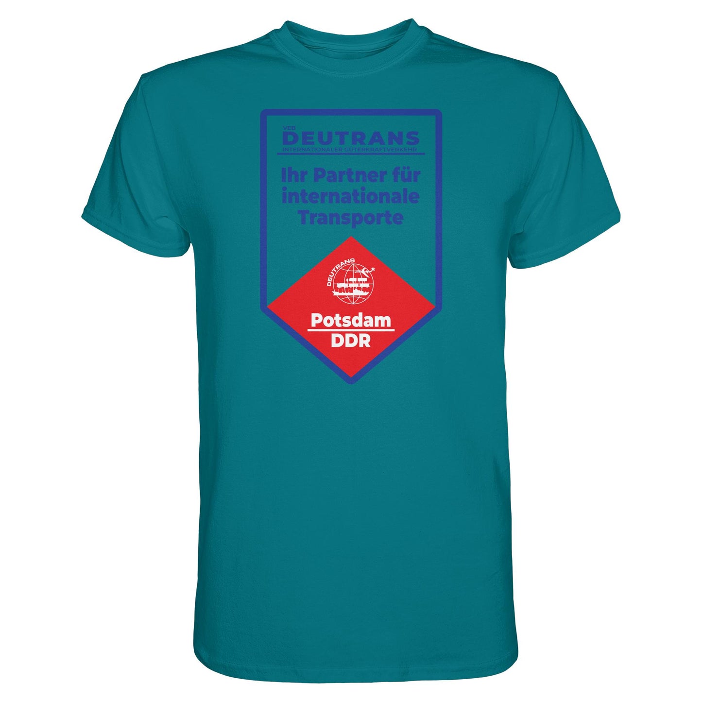 DDR Ostalgie Shirt Unisex • VEB DEUTRANS - POTSDAM