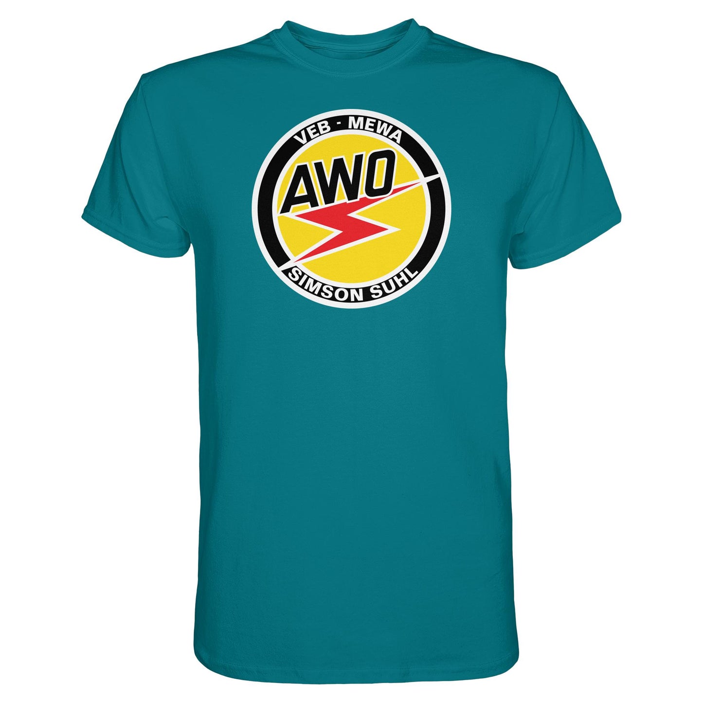 DDR Ostalgie Shirt Unisex • VEB MEWA - AWO, SIMSON SUHL