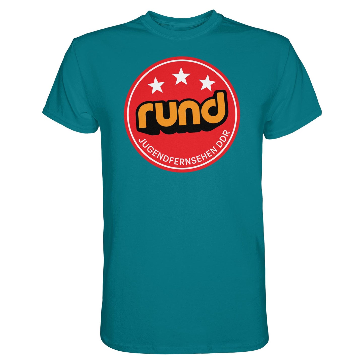 DDR Ostalgie Shirt Unisex • RUND - JUGENDFERNSEHEN DDR