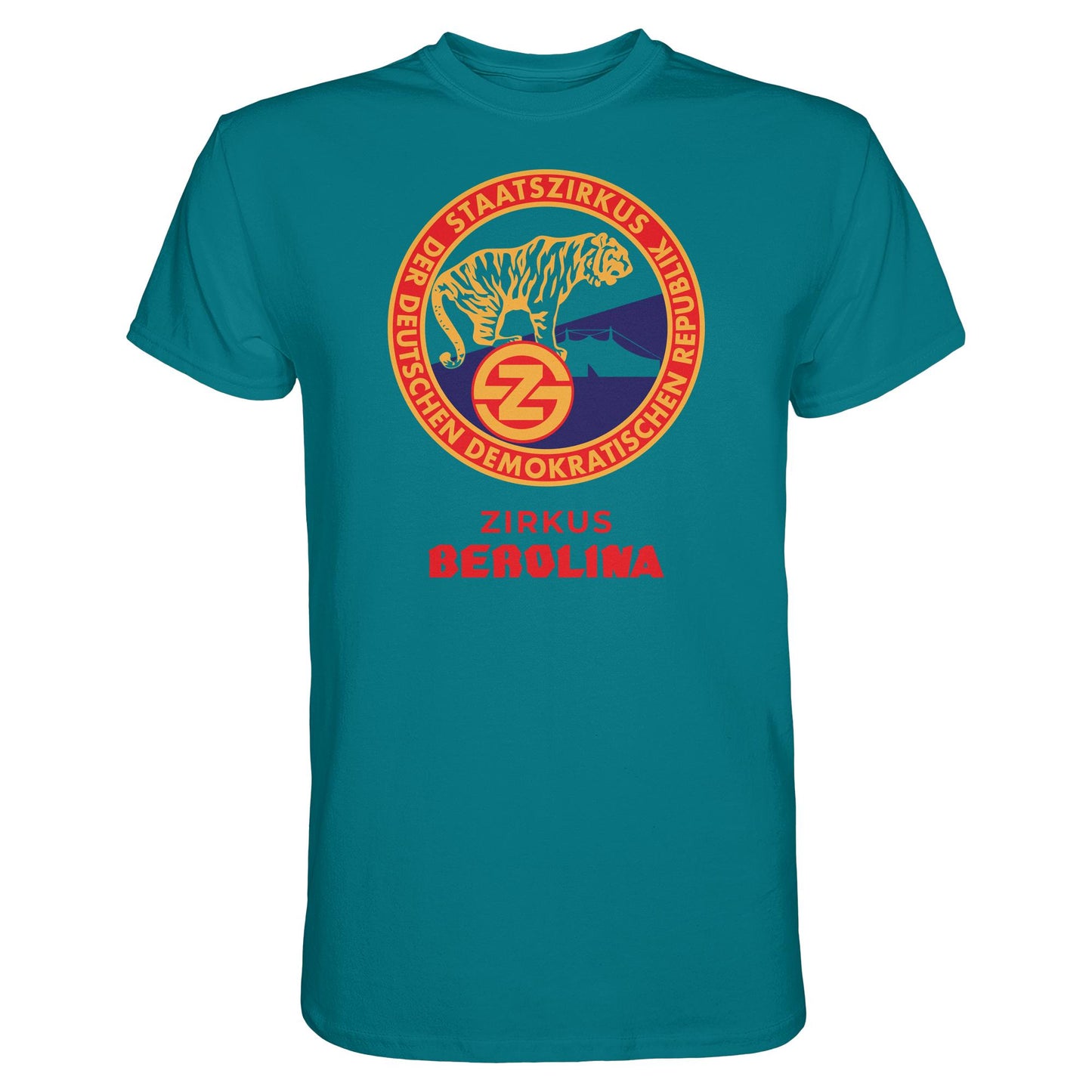 DDR Ostalgie Shirt Unisex • DDR STAATSZIRKUS BEROLINA