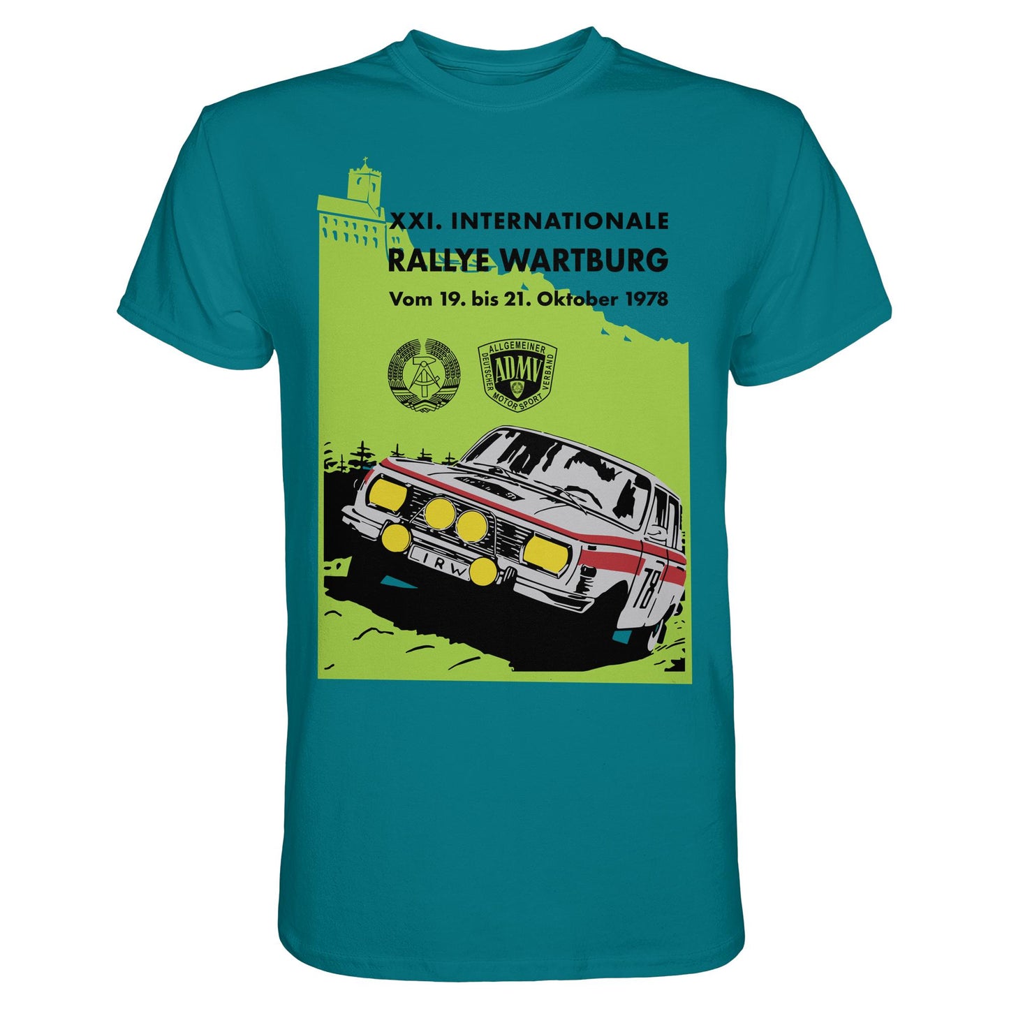 PREMIUM SHIRT UNISEX • INTERNATIONALE RALLYE WARTBURG - 1978
