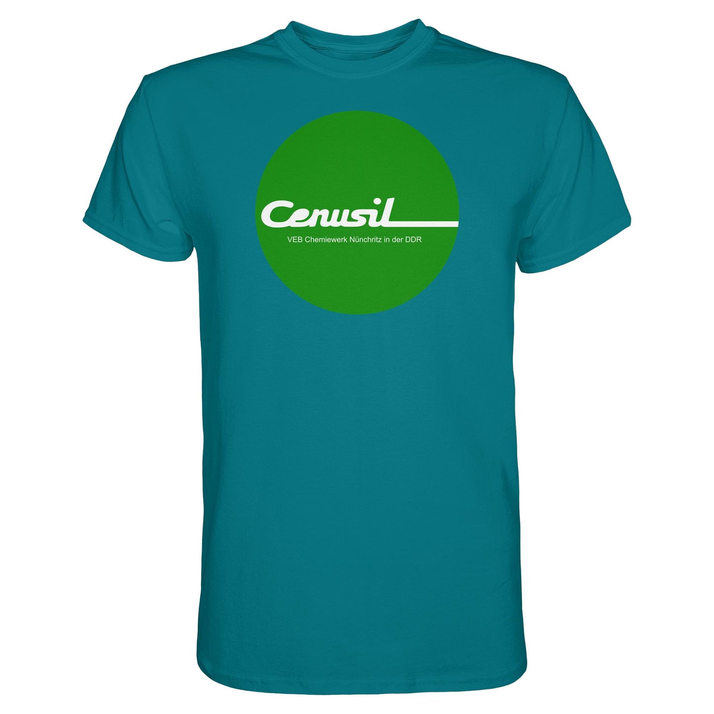 DDR Ostalgie Shirt Unisex • CENUSIL - VEB CHEMIE NÜNCHRITZ