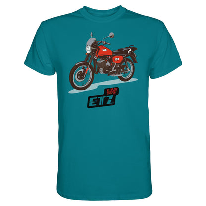 DDR Ostalgie Shirt Unisex • MZ ETZ 150 ROT (ORIGINAL DDR-PLAKAT)