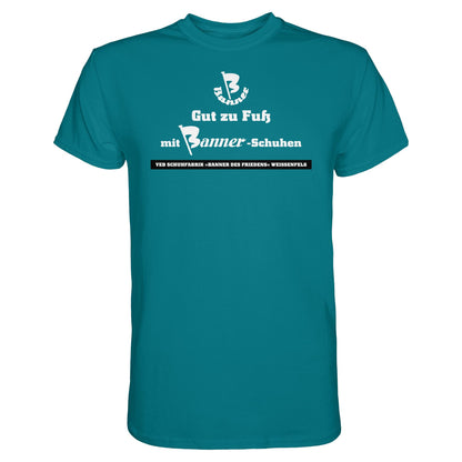 DDR Ostalgie Shirt Unisex • BANNER-SCHUHE - GUT ZU FUSS