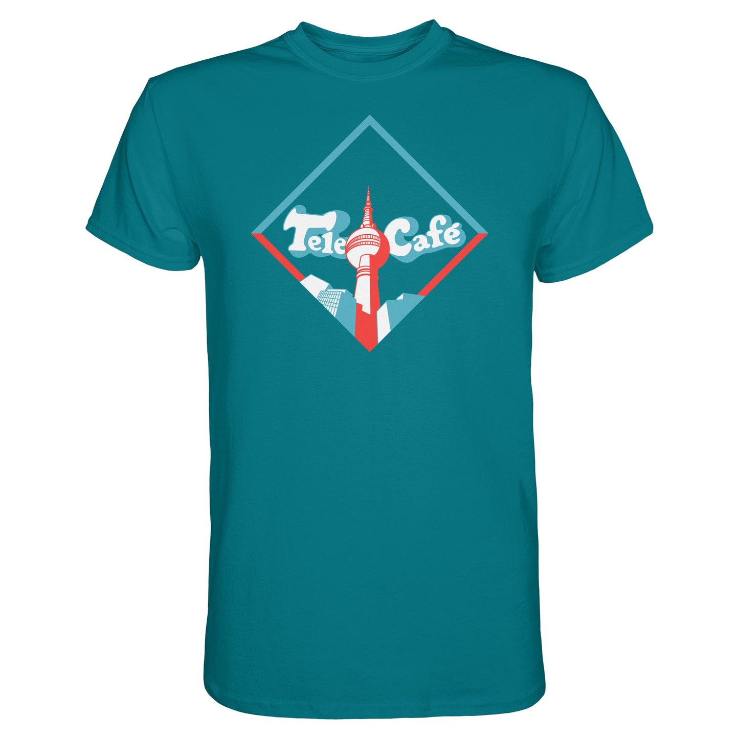 DDR Ostalgie Shirt Unisex • TELE CAFÉ IM FERNSEHTURM BERLIN