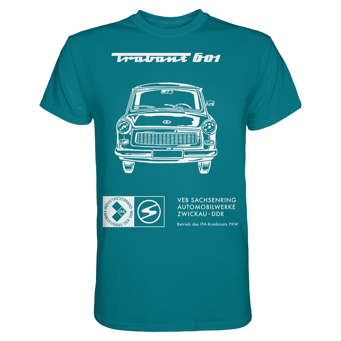 DDR Ostalgie Shirt Unisex • TRABANT 601 (ORIGINAL TITEL BETRIEBSANLEITUNG)