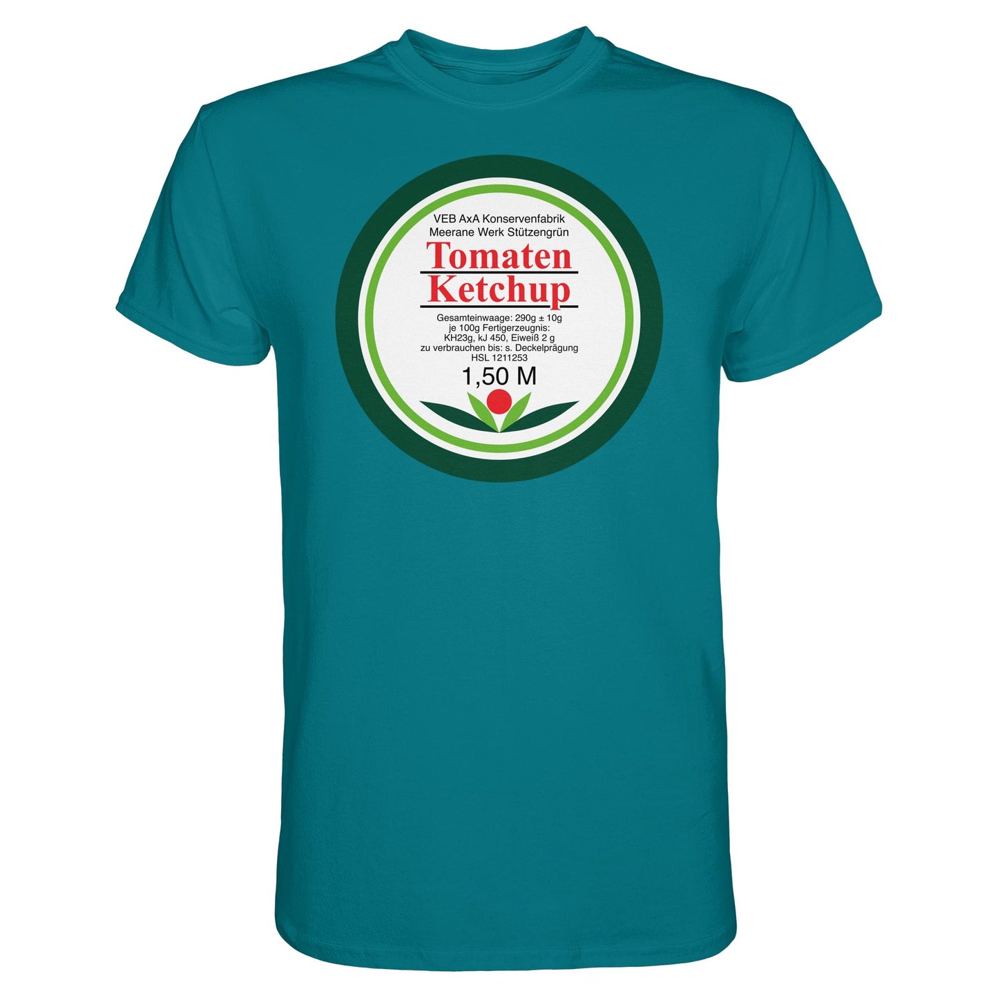 DDR Ostalgie Shirt Unisex • VEB AXA KONSERVEN MEERANE - TOMATEN-KETCHUP