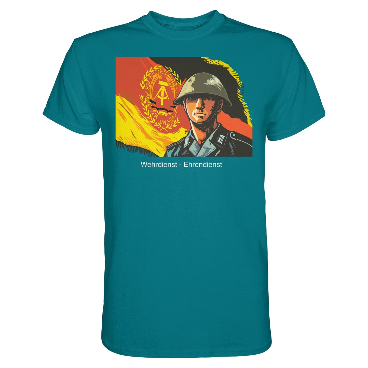 DDR Ostalgie Shirt Unisex • NVA WEHRDIENST - EHRENDIENST