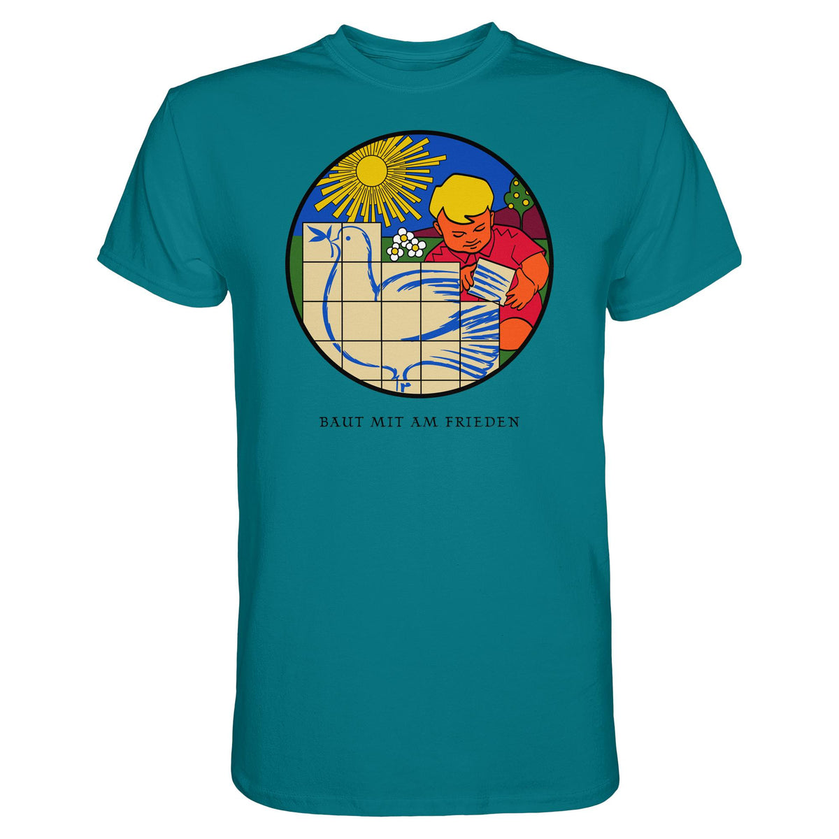 BAUT MIT AM FRIEDEN | DDR Ostalgie Shirt Unisex